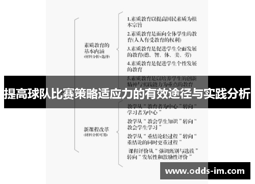 提高球队比赛策略适应力的有效途径与实践分析