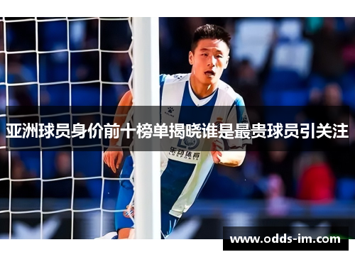 亚洲球员身价前十榜单揭晓谁是最贵球员引关注